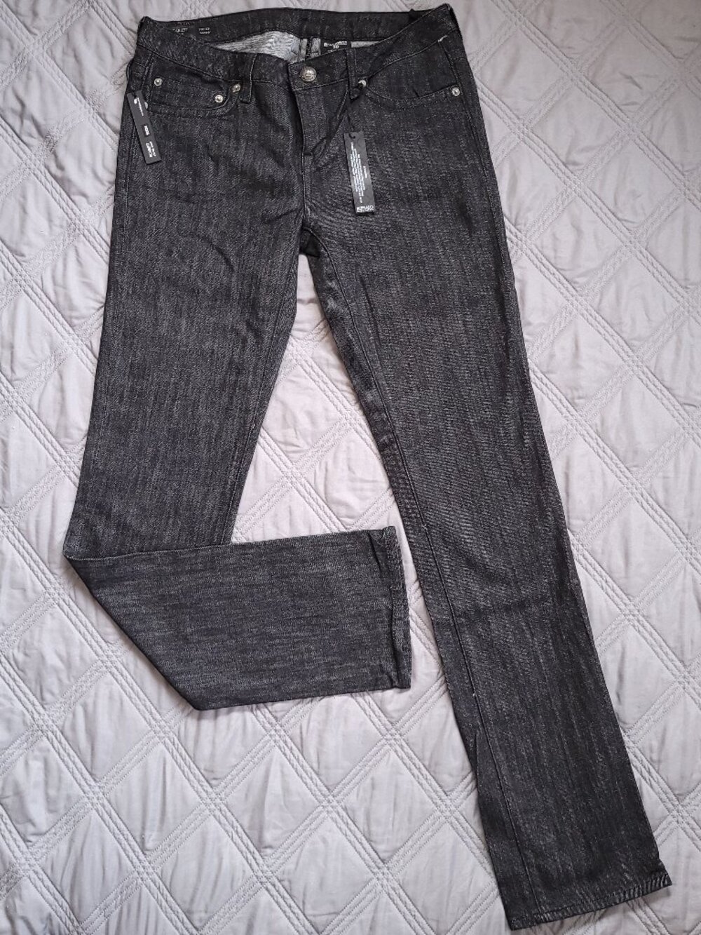 New Buffalo SCARLETT jeans-low rise, Skinny, straight leg, blackish rinse jeans